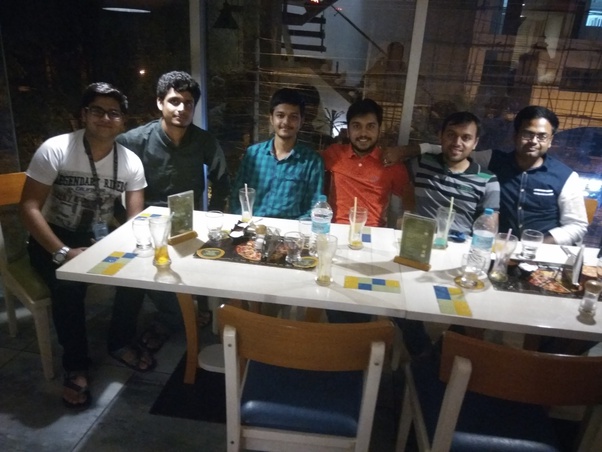 Farewell with the team